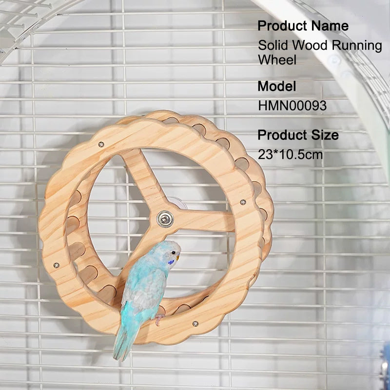 Parrot Chew Toy / Bird Toy / Hanging Bird Toy / Natural Wood / Beak Grinding / Small Parrots