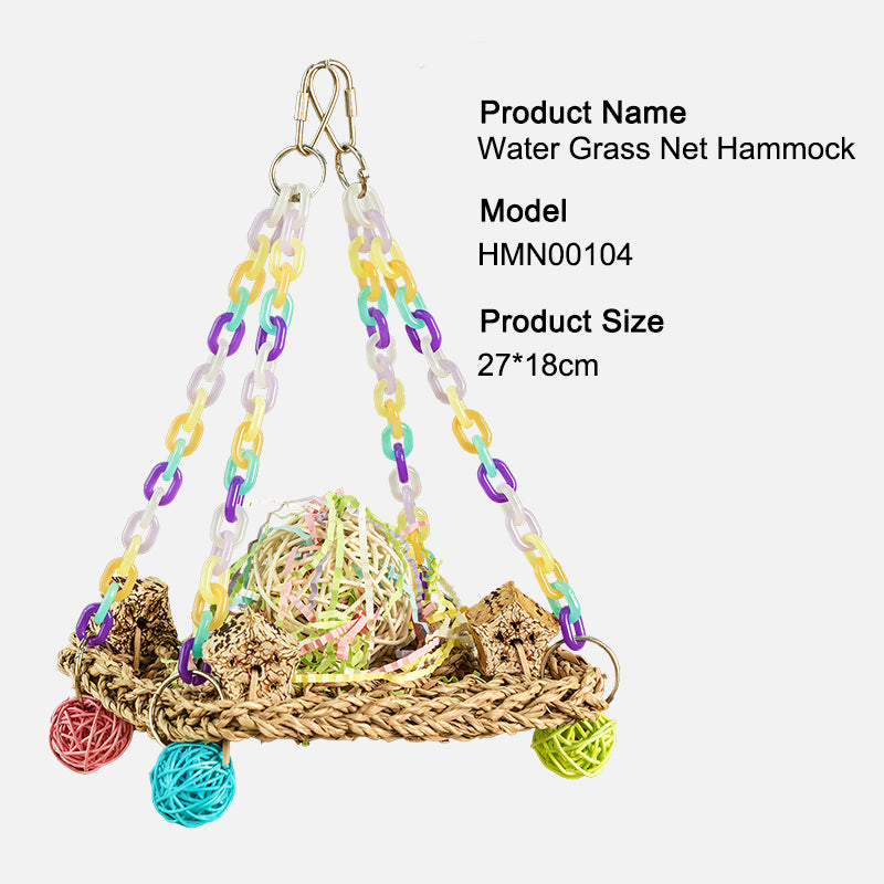 Parrot Chew Toy / Bird Toy / Hanging Bird Toy / Natural Wood / Beak Grinding / Small Parrots